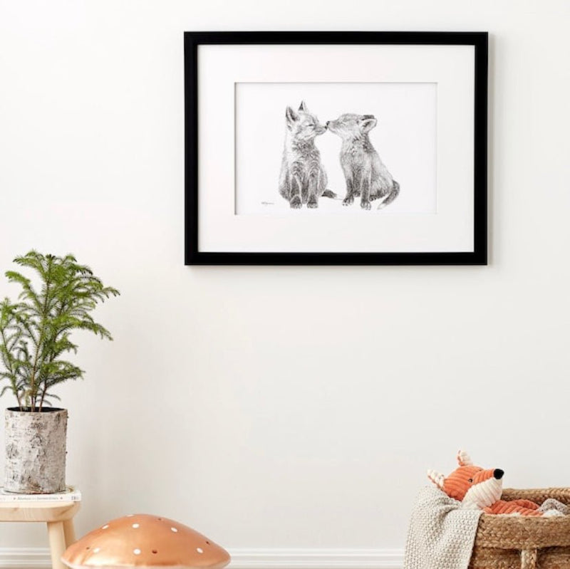 Illustration | adorable renard | Le Nid atelier