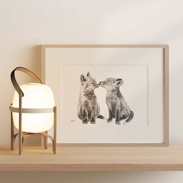 Illustration | adorable renard | Le Nid atelier