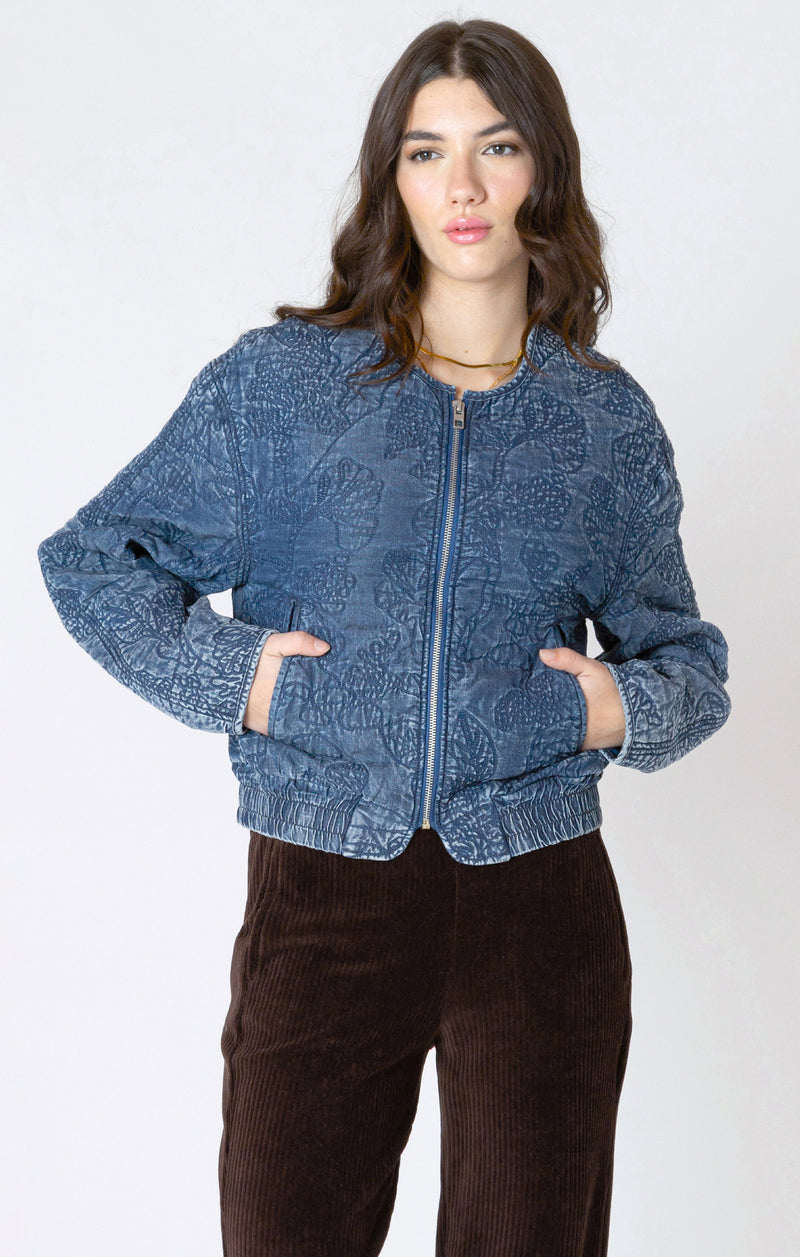 Veste denim texturé  | DEX