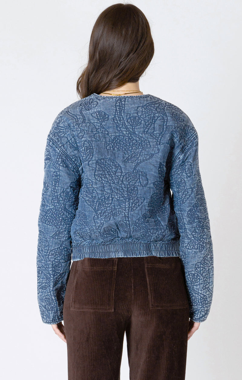 Veste denim texturé  | DEX