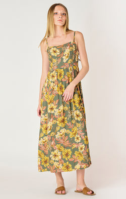 ROBE MIDI Floral | DEX