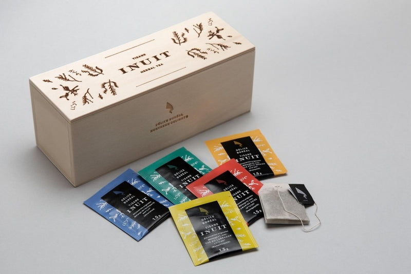 Tisane | Coffret de bois | Inuit