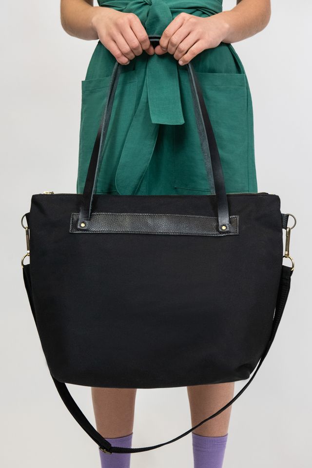Sac Cavalcade | Savane & noir | Kazak