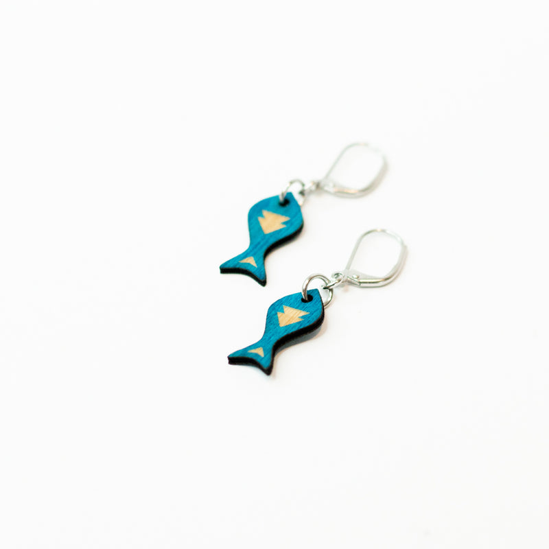 Boucles d'oreilles Alevin - Rebelles des bois