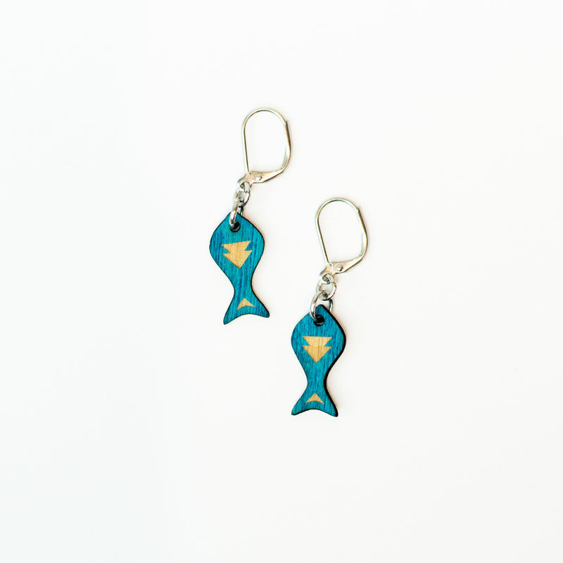 Boucles d'oreilles Alevin - Rebelles des bois