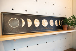 Tableau Cycle lunaire 05 |12 X 54 1/2 | RDB Design