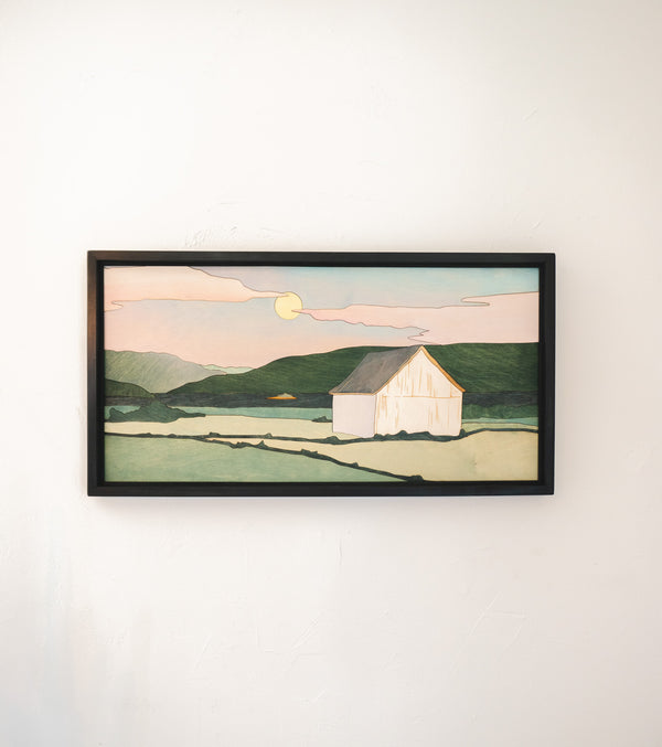 Tableau en bois L'Anse-Saint-Jean 04 | 12 X 23 | RDB Design