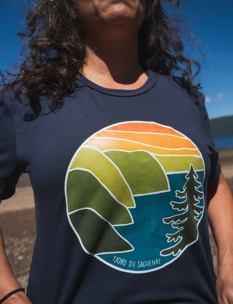 T-shirt enfant | Fjord du Saguenay | Frëtt design