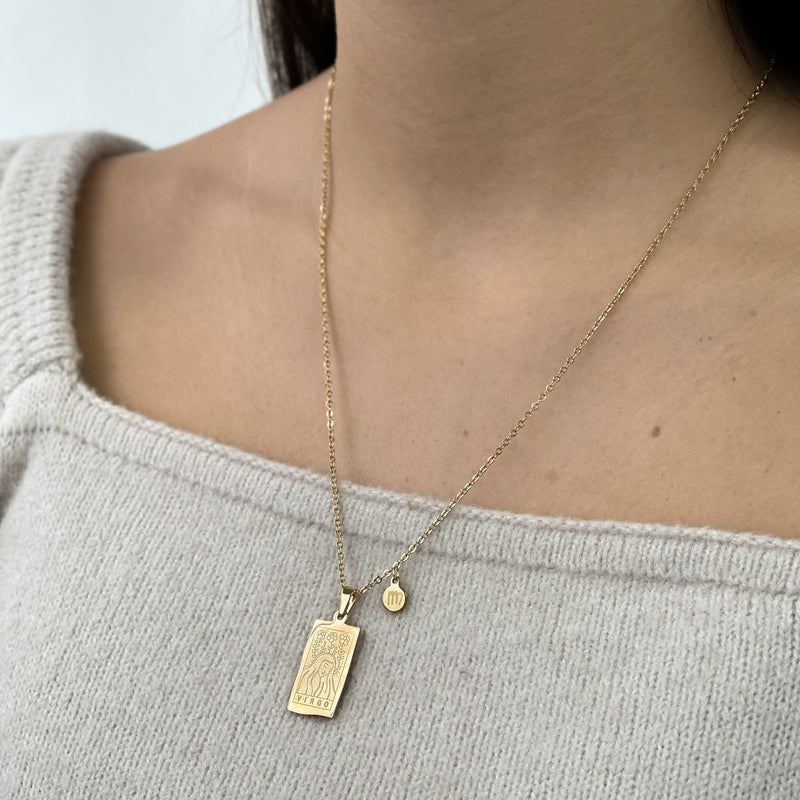 Collier zodiac or | Horace jewelry