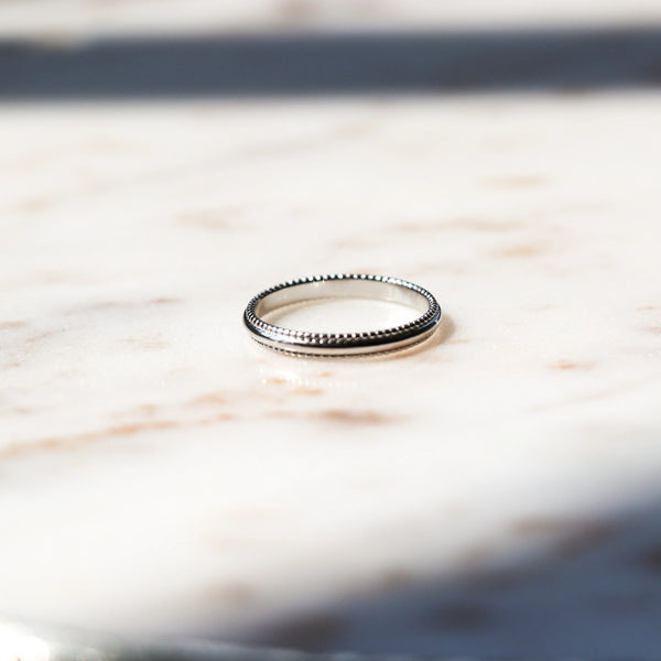 Bague Courro Argent | Horace jewelry