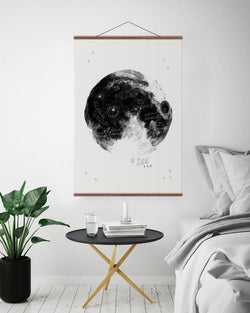 Illustration carte de la lune | BALTIC CLUB
