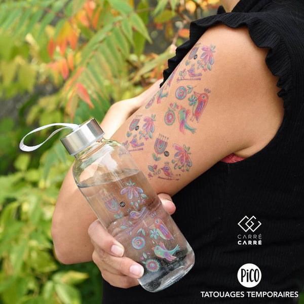 Tatouage temporaire | Les merveilleux oiseaux | Pico tatoo
