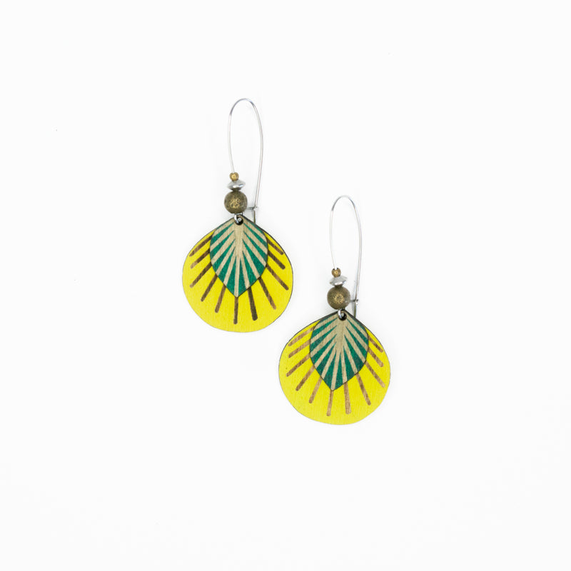 Boucles d'oreilles Papyrus - Rebelles des bois