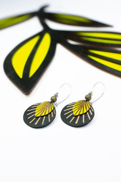 Boucles d'oreilles Papyrus - Rebelles des bois