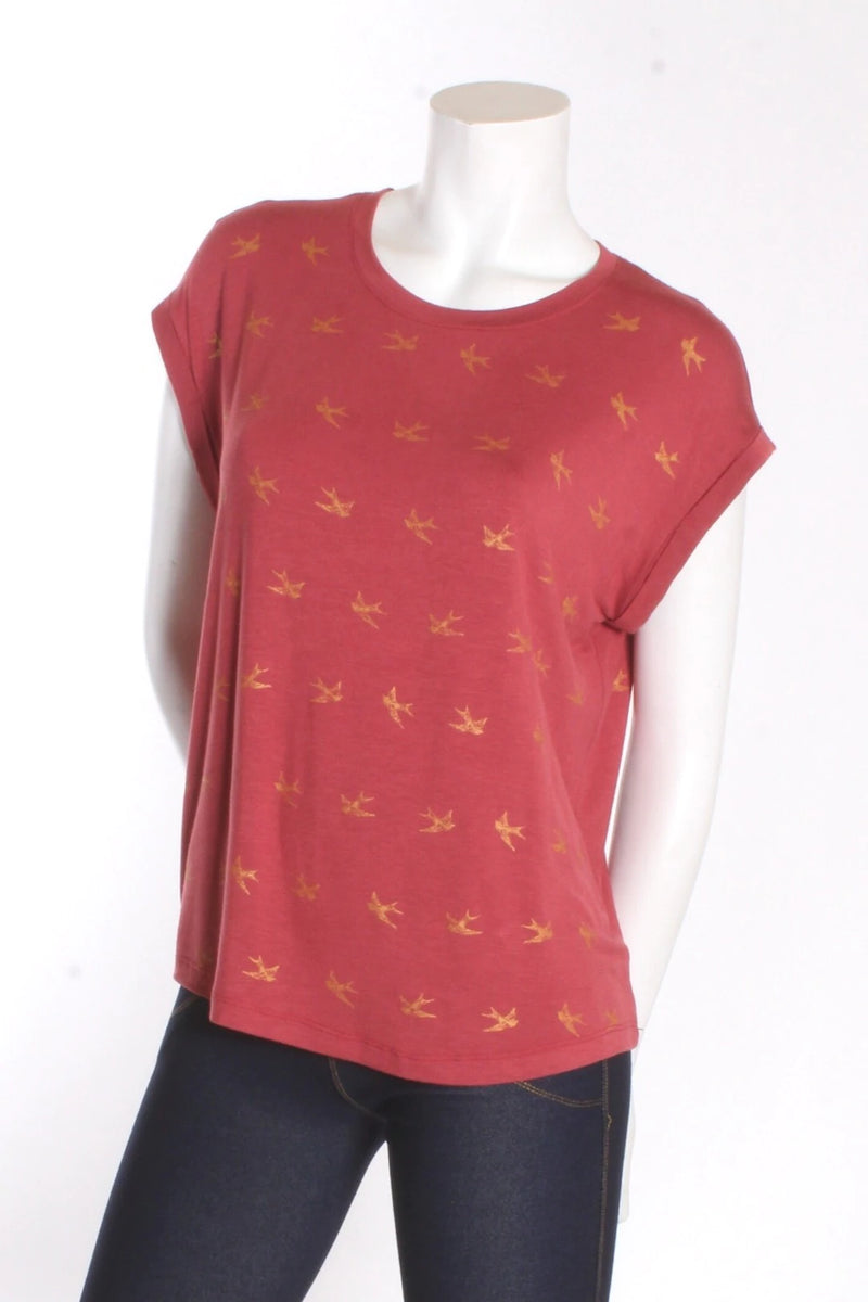 T-shirt Lily | Oiseaux | Roxy Lama