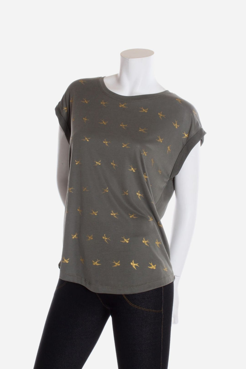 T-shirt Lily | Oiseaux | Roxy Lama