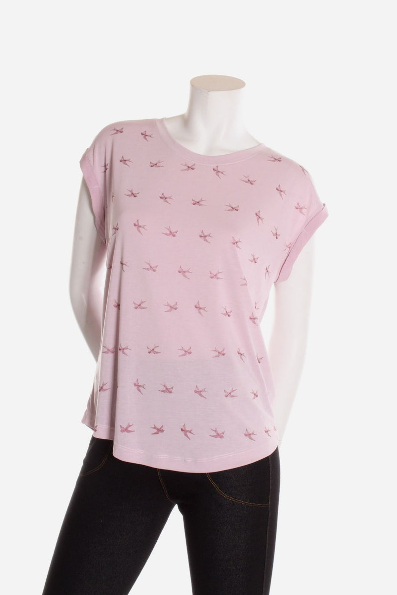 T-shirt Lily | Oiseaux | Roxy Lama