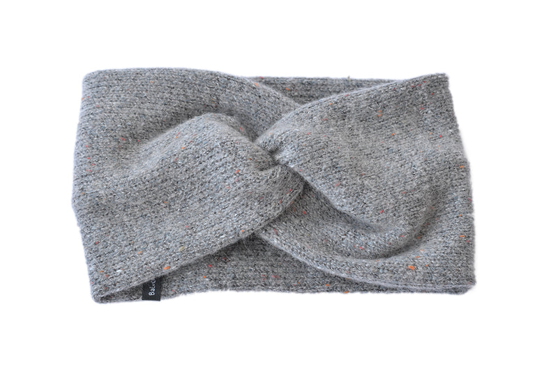 Bandeau tricot chiné croisé | BALUCHON