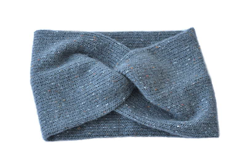 Bandeau tricot chiné croisé | BALUCHON