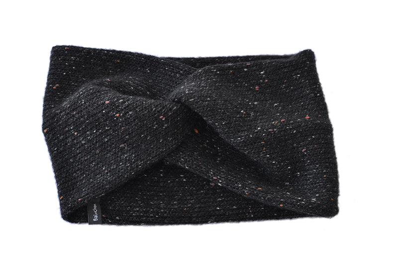 Bandeau tricot chiné croisé | BALUCHON