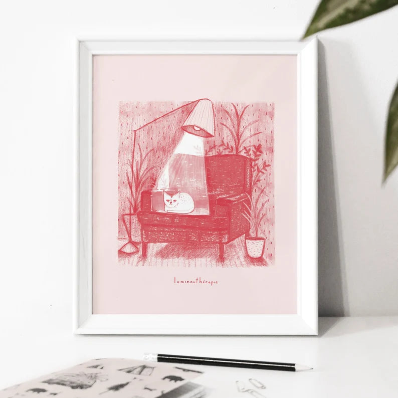 Illustration Luminouthérapie | Geneviève Andersen