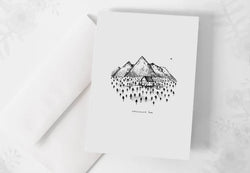 Carte de souhaits Calicement loin | Geneviève Andersen