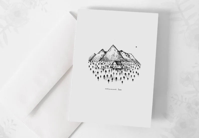 Carte de souhaits Calicement loin | Geneviève Andersen