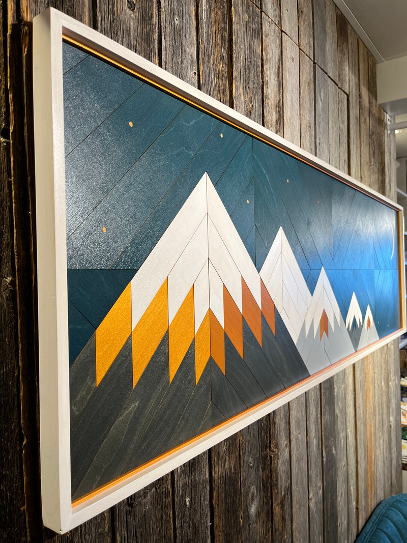 Tableau en bois Ciel étoilé 09 | 19 X 61 | RDB Design