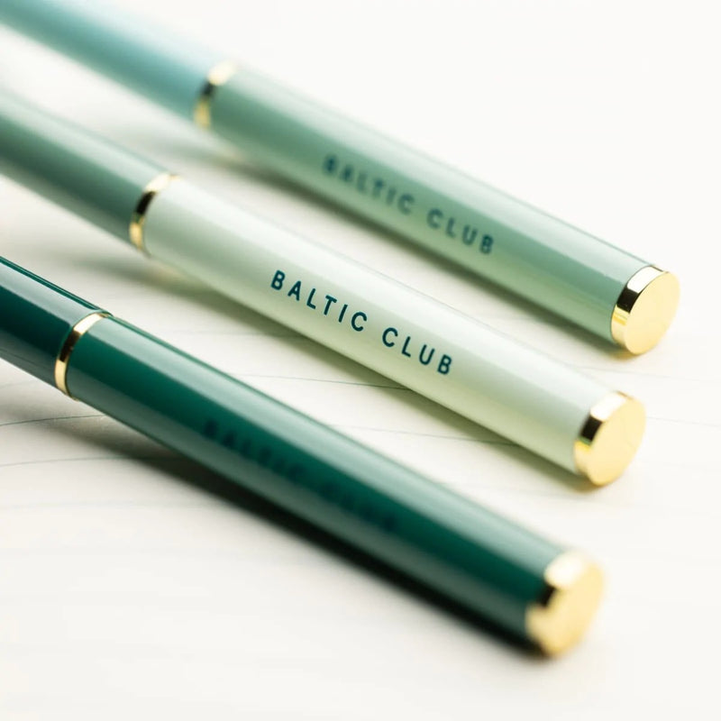 Ensemble de stylos à bille métalliques | Baltic Club