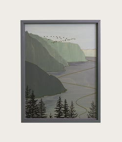 Tableau L'Anse à Tabatière 11 | 16 5/8 X 12 3/8 | RDB Design