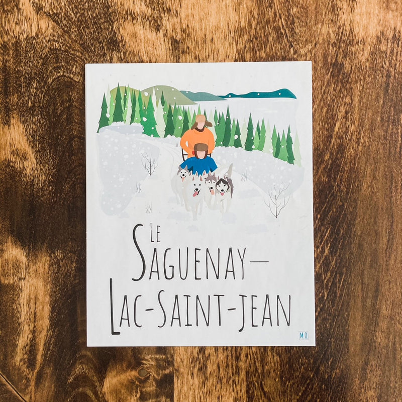 Illustration Saguenay-Lac-Saint-Jean | M.O. graphiste