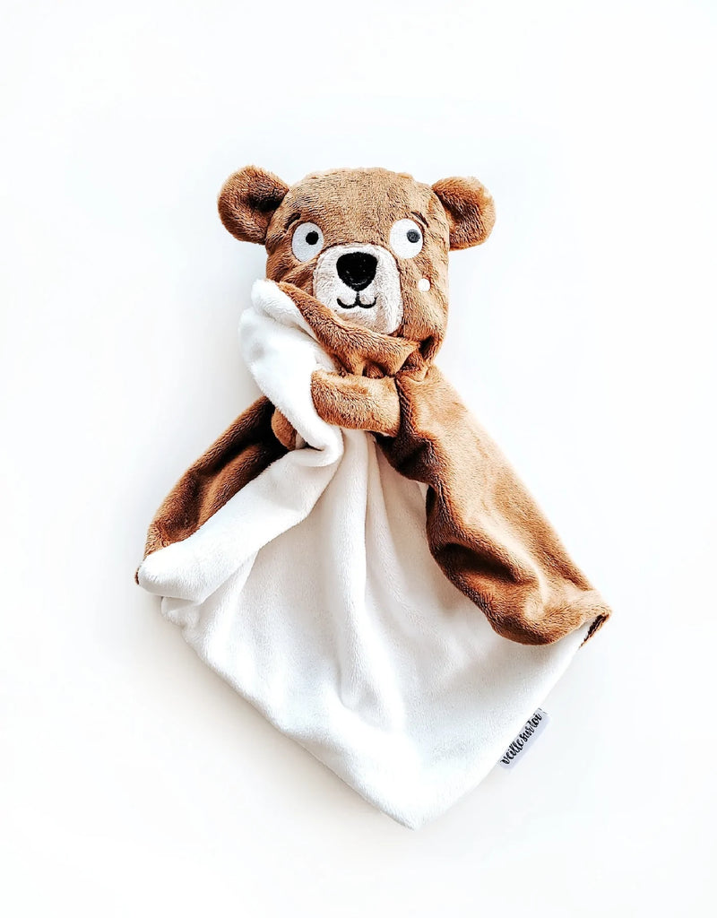 Doudou Winston - Ours brun - Veille sur toi